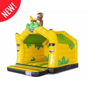 Springkussen Banana Monkey 